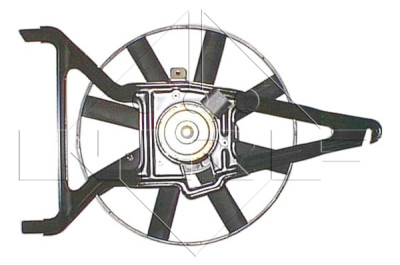 Ventilateur, refroidissement du moteur