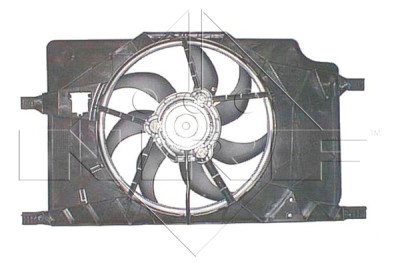 Ventilateur, refroidissement du moteur