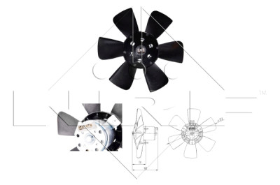 Ventilateur, refroidissement du moteur