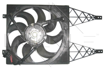 Ventilateur, refroidissement du moteur
