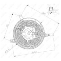 Ventilateur, refroidissement du moteur