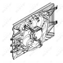 Ventilateur, refroidissement du moteur