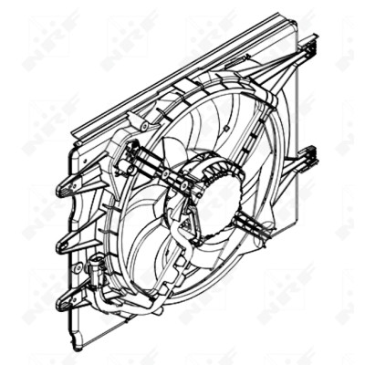 Ventilateur, refroidissement du moteur