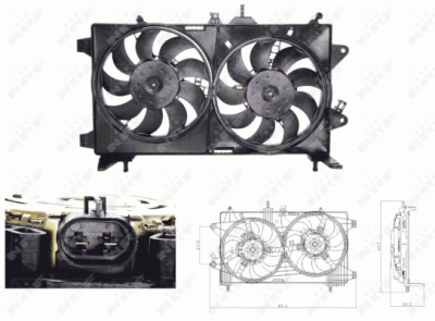 Ventilateur, refroidissement du moteur