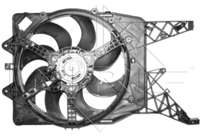 Ventilateur, refroidissement du moteur