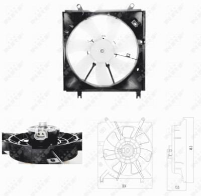 Ventilateur, refroidissement du moteur