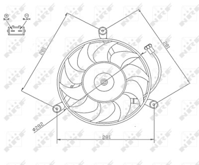 Ventilador, refrigeración del motor