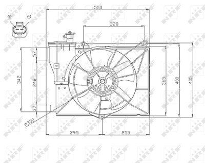 Ventilador, refrigeración del motor