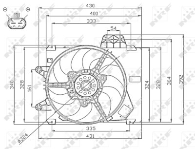 Ventilador, refrigeración del motor