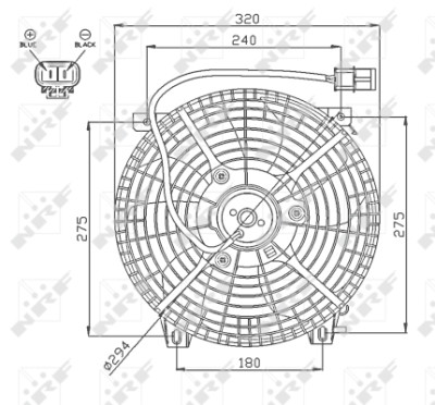 Ventilador, refrigeración del motor
