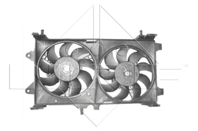 Ventilateur, refroidissement du moteur