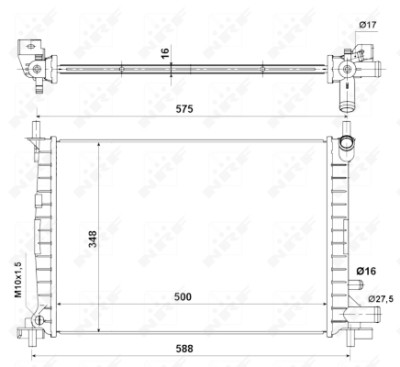 Radiateur, refroidissement du moteur