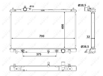 Radiateur, refroidissement du moteur
