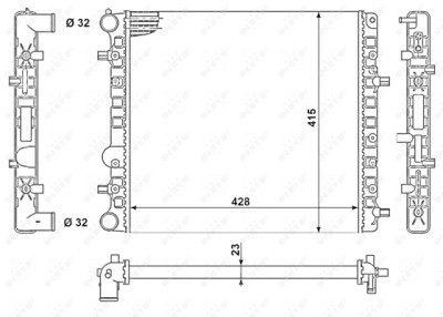 Radiateur, refroidissement du moteur