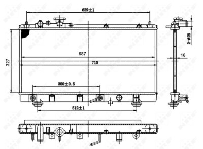 Radiateur, refroidissement du moteur