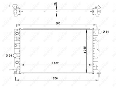 Radiateur, refroidissement du moteur