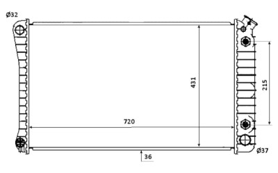 Radiateur, refroidissement du moteur
