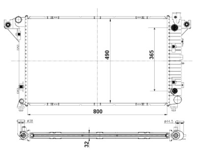 Radiateur, refroidissement du moteur