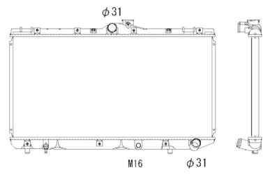 Radiateur, refroidissement du moteur