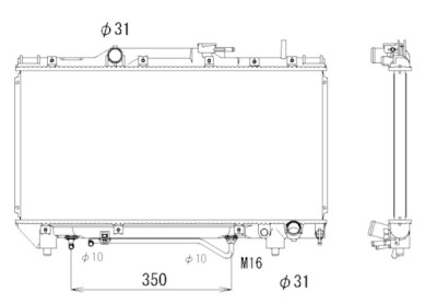 Radiateur, refroidissement du moteur
