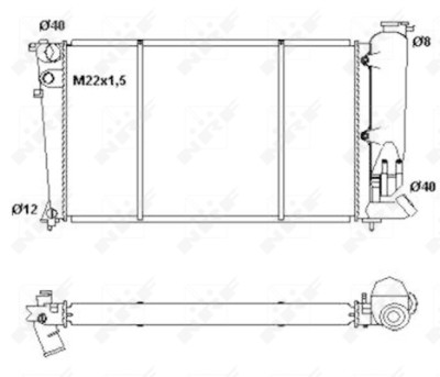 Radiateur, refroidissement du moteur
