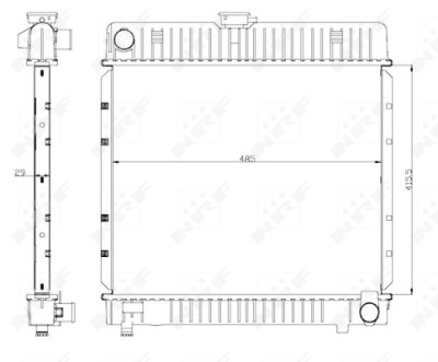 Radiateur, refroidissement du moteur