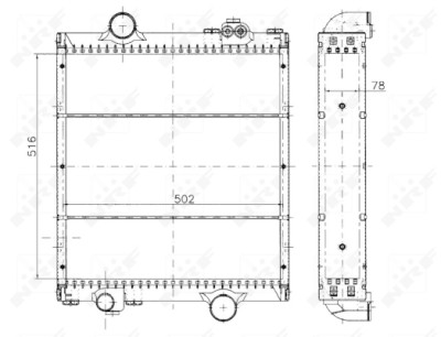 Radiateur, refroidissement du moteur