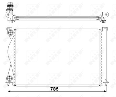 Radiateur, refroidissement du moteur