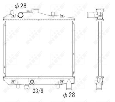 Radiateur, refroidissement du moteur