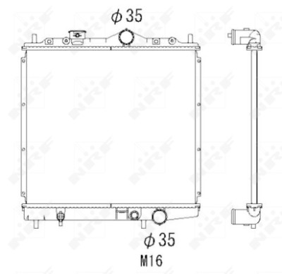 Radiateur, refroidissement du moteur