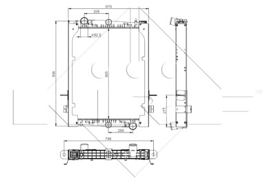 Radiateur, refroidissement du moteur