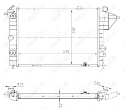 Radiateur, refroidissement du moteur