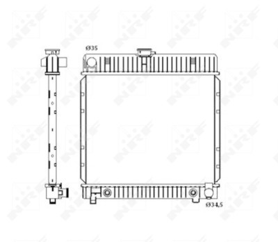 Radiateur, refroidissement du moteur