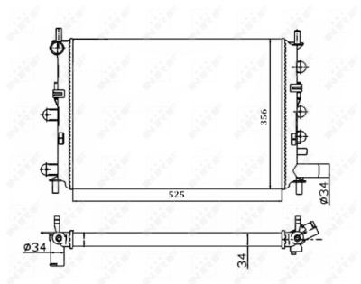 Radiateur, refroidissement du moteur