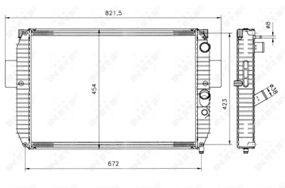 Radiateur, refroidissement du moteur