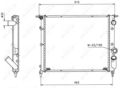 Radiateur, refroidissement du moteur