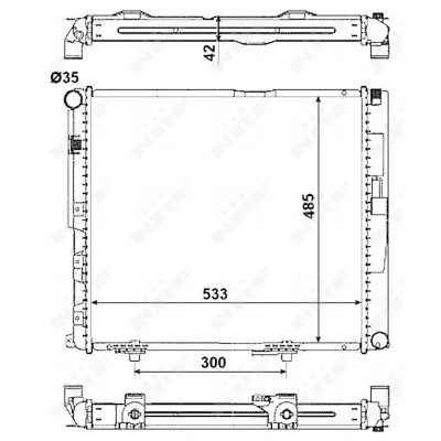 Radiateur, refroidissement du moteur