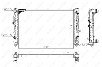 Radiateur, refroidissement du moteur