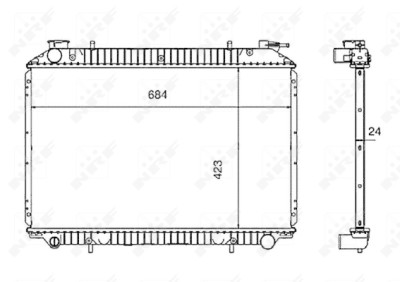 Radiateur, refroidissement du moteur