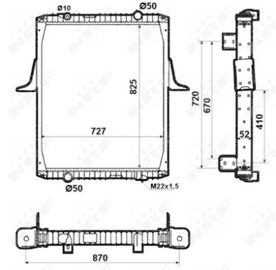 Radiateur, refroidissement du moteur