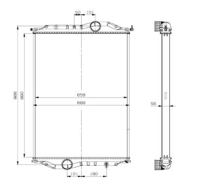 Radiateur, refroidissement du moteur