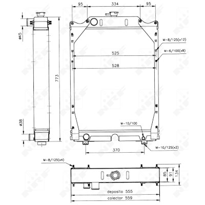 Radiateur, refroidissement du moteur