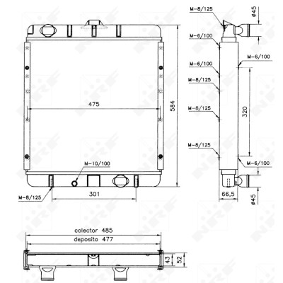 Radiateur, refroidissement du moteur