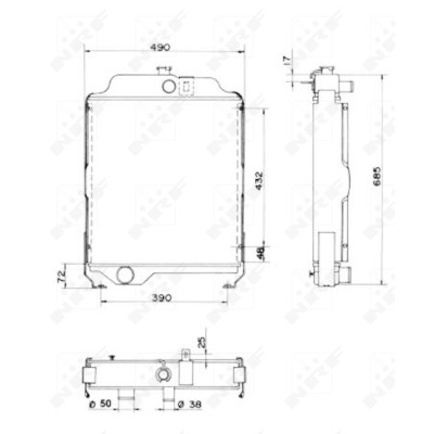 Radiateur, refroidissement du moteur