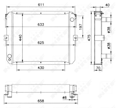 Radiateur, refroidissement du moteur