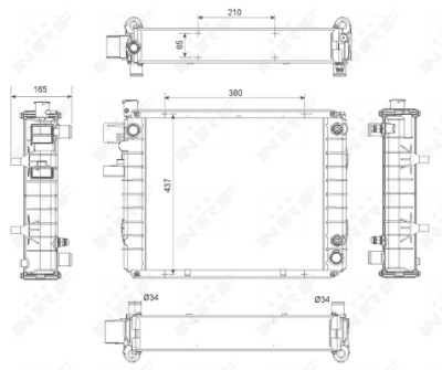 Radiateur, refroidissement du moteur