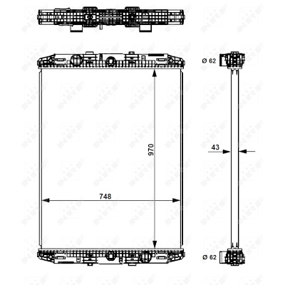 Radiateur, refroidissement du moteur
