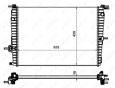 Radiateur, refroidissement du moteur