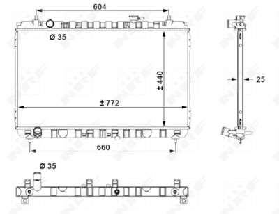 Radiateur, refroidissement du moteur