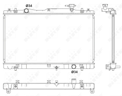 Radiateur, refroidissement du moteur